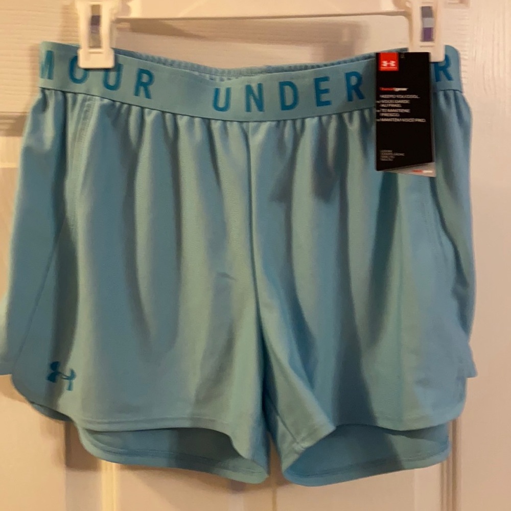 UA running shorts